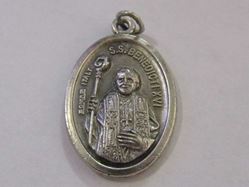 1" Pope Benedict XVl Oxidized Medal
