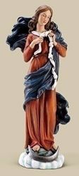 10" Mary, Undoer of Knots Statue