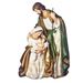 13.75" Celtic Look Holy Family Irish Nativity Figurine ﻿13.75" tall x 9.25" wide x 6.75" deep; Resin. Gift Boxed.