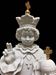 15" Infant of Prague Alabaster Statue 