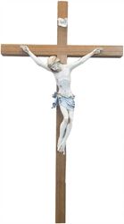 17.5" Crucifix Colored Corpus