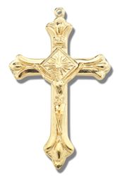 2" Gold Crucifix, Pkg of 25