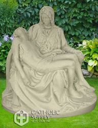 22" Pieta Statue, Granite Finish