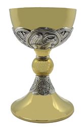 Brass Two Tone Chalice from Spain