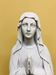 24" Our Lady of Lourdes Marble Resin Statue from Italy - 118230