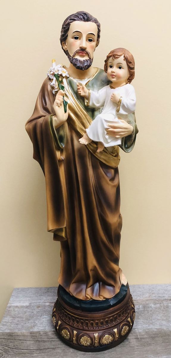 St. Joseph and Child 24" Statue, Heaven's Majesty