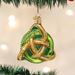 3.5" Irish Trinity Knot Glass Ornament