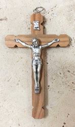 3" Olive Wood Crucifix