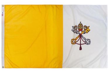 3 X 5 Outdoor Papal Flag 