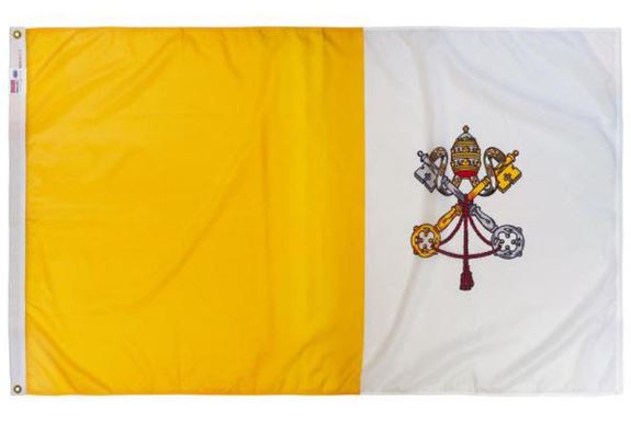 3' X 5' Outdoor Papal Flag 