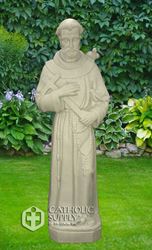 32" St. Francis Statue, Granite Finish