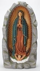 36" Our Lady of Guadalupe in Grotto Garden Statue