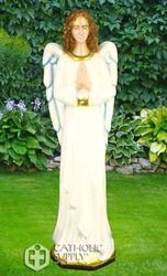 36" Standing Angel Statue, Colored