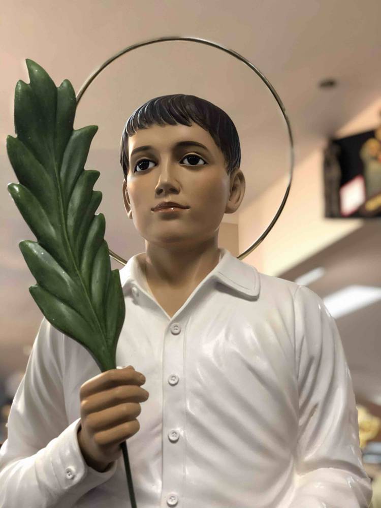 4' Fiberglass St Jose Luis Sanchez Statue