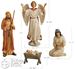4 Piece Holy Family and Angel Nativity Figure Stakes