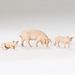 5" Scale Pig Family Fontanini Figurines