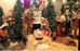 59" Colored Fiberglass Nativity Set  - 53385