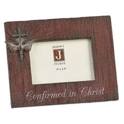 6.5" Confirmation Frame, holds 3.5x5 photo