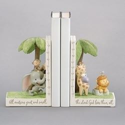 6.5" Tall All Creatures Great and Small Set of 2 Bookends