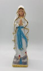 6" Our Lady Of Lourdes Statue from Italy
