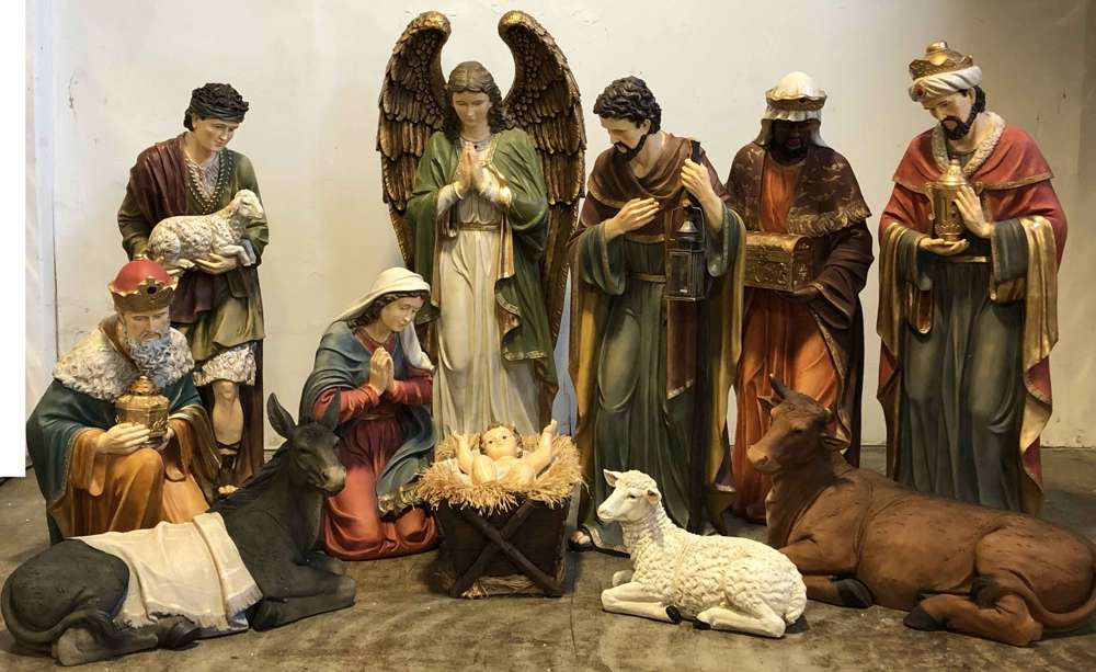 Life Size 72 inch Nativity Set