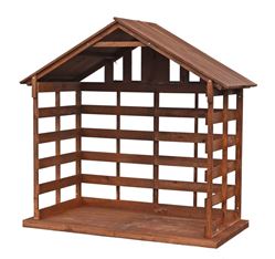 72" Large Scale Wood Stable  stable, nativity stable, wood stable, 36&quot; scale nativity, christmas stable, large scale stable, large stable, outdoor stable, wooden stable for outdoor, large wood stable, outdoor nativity stable, large wood nativity creche, large wood nativity stable, outdoor nativity stable, outdoor nativity creche, outdoor creche for nativity set, outdoor stable for nativity set, oversized wood stable for nativity, oversized wood creche for nativity