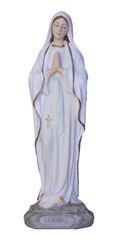 8" Our Lady of Lourdes Statue 