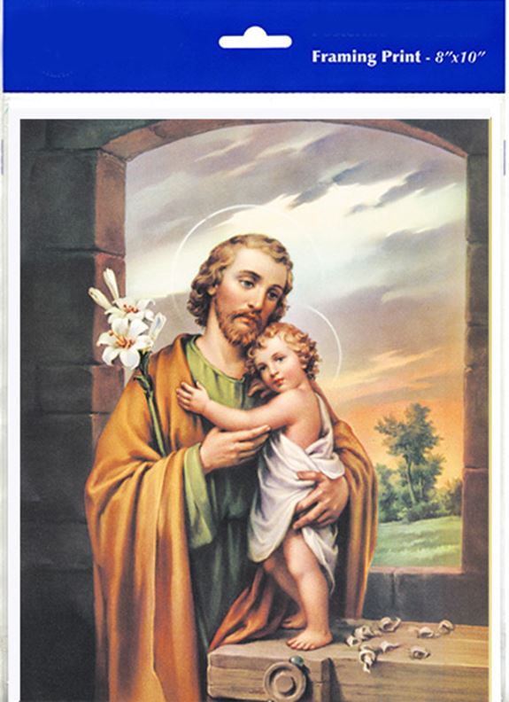 8" X 10" Saint Joseph (Print Only)
