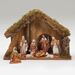 8pc Fontanini Nativity Set with Stable from Italy