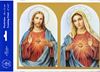 8x10 Sacred Heart of Jesus and Immaculate Heart of Mary Print