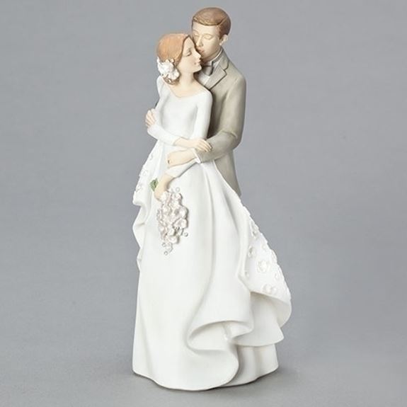 9.25" Love Story Wedding Cake Topper