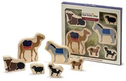 Traveling Star Nativity Additional Stable Animals Set