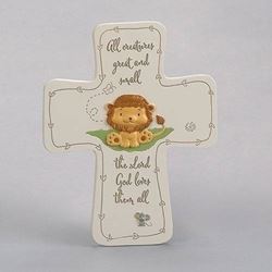 All Creatures Great And Small Wall Cross 7.25"H