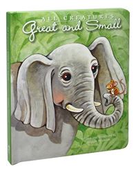 All Creatures Great And Small This padded board book features whimsical animals with easy-to-read text. Ideal for early readers. Pages: 10 Author: MAGGIE SWANSON Size: 6 1/4 X 7 1/4 Color: ILLUSTRATED Binding: PADDED 