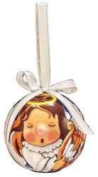 Angel Lighted Nose Ball Ornament