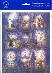 8" X 10" Apostles Creed (Print Only)