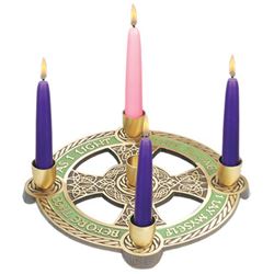 Celtic Advent Wreath: As I Light This Flame I Lay Myself Before Thee