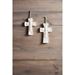 Assorted Layered Stoneware Crosses, Sold Each - 122711