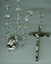 Aurora Borealis Crystal Rosary