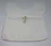 Baptismal Garment With Cross Design - Pull Over Style with Lace, Made In Italy