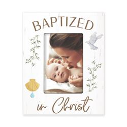 Baptized In Christ Photo Frame