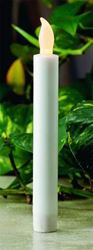 Battery Operated 6" White Taper Candle