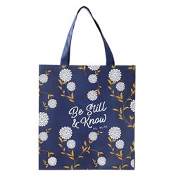 Be Still and Know Shopping Tote Bag - Psalm 46:10