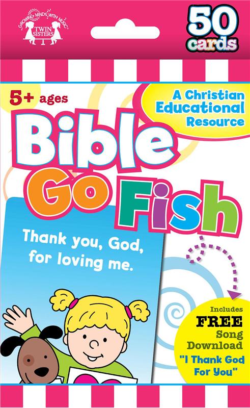 Bible Go Fish Christian 50-Count Flash Cards
