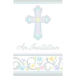 Blessed Day Folded Invitations