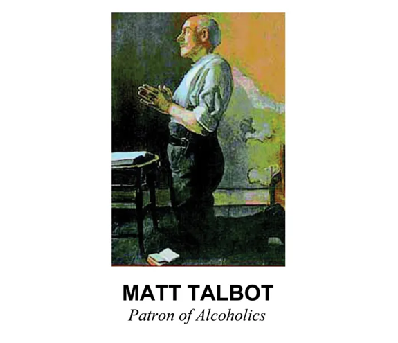 Blessed Matt Talbot Paper Prayer Card, Pack of 100