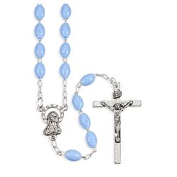 Blue Plastic Rosary