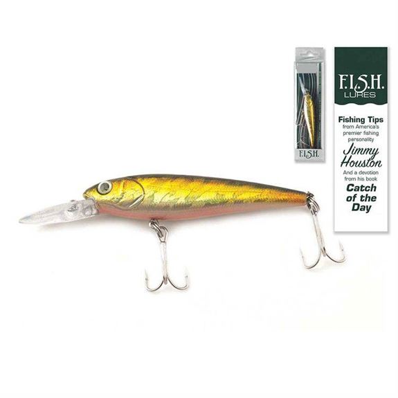 Catch of the Day Lure-Mid Diver Golden Shad