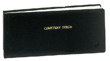 Cemetery Deed Book