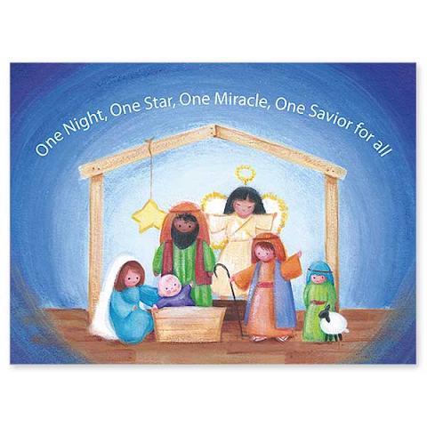 One Night, One Star Children's Nativity Boxed Christmas Card